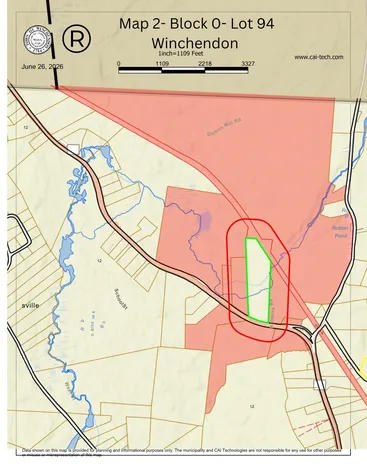 Map 2 Lot 94 School Street Winchendon MA 01475