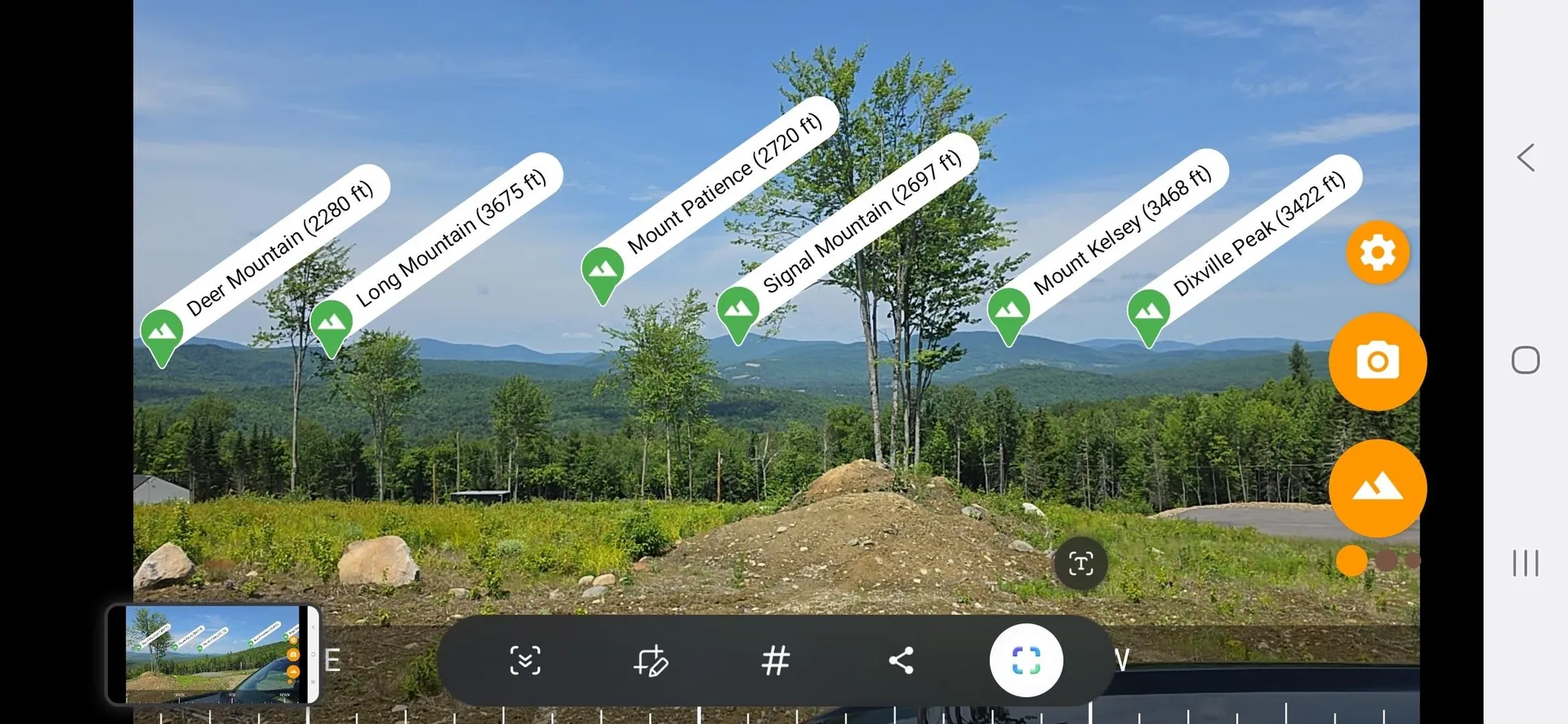 Map R6 Lot 1c Deer Crossing Way Errol NH 03579