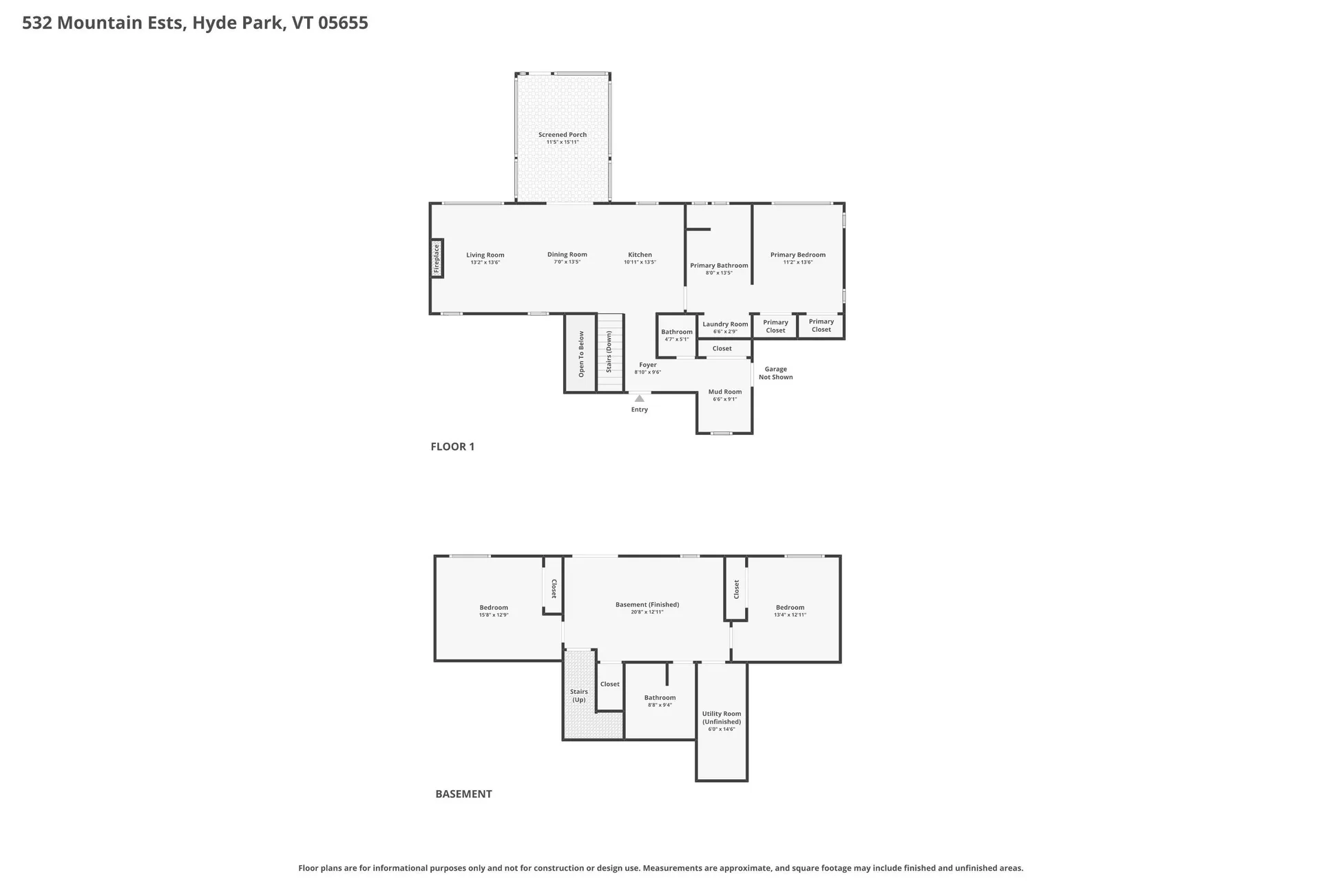 532 Mountain Estates Drive Hyde Park VT 05655