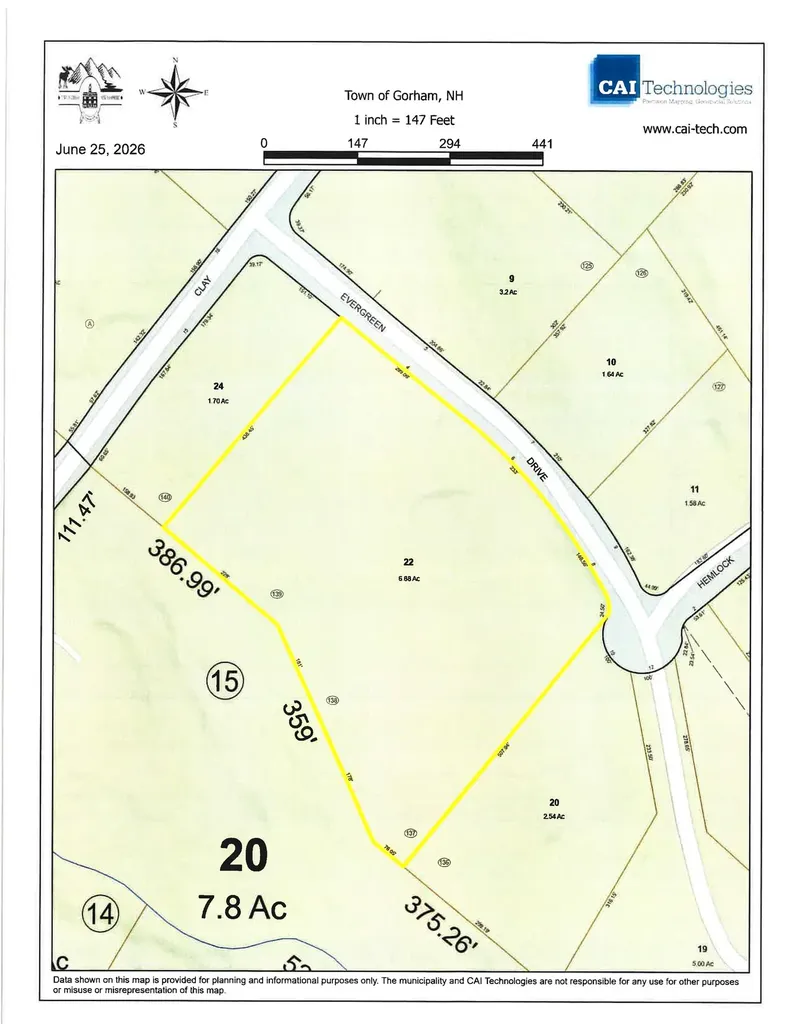 6 Evergreen Drive Gorham NH 03581
