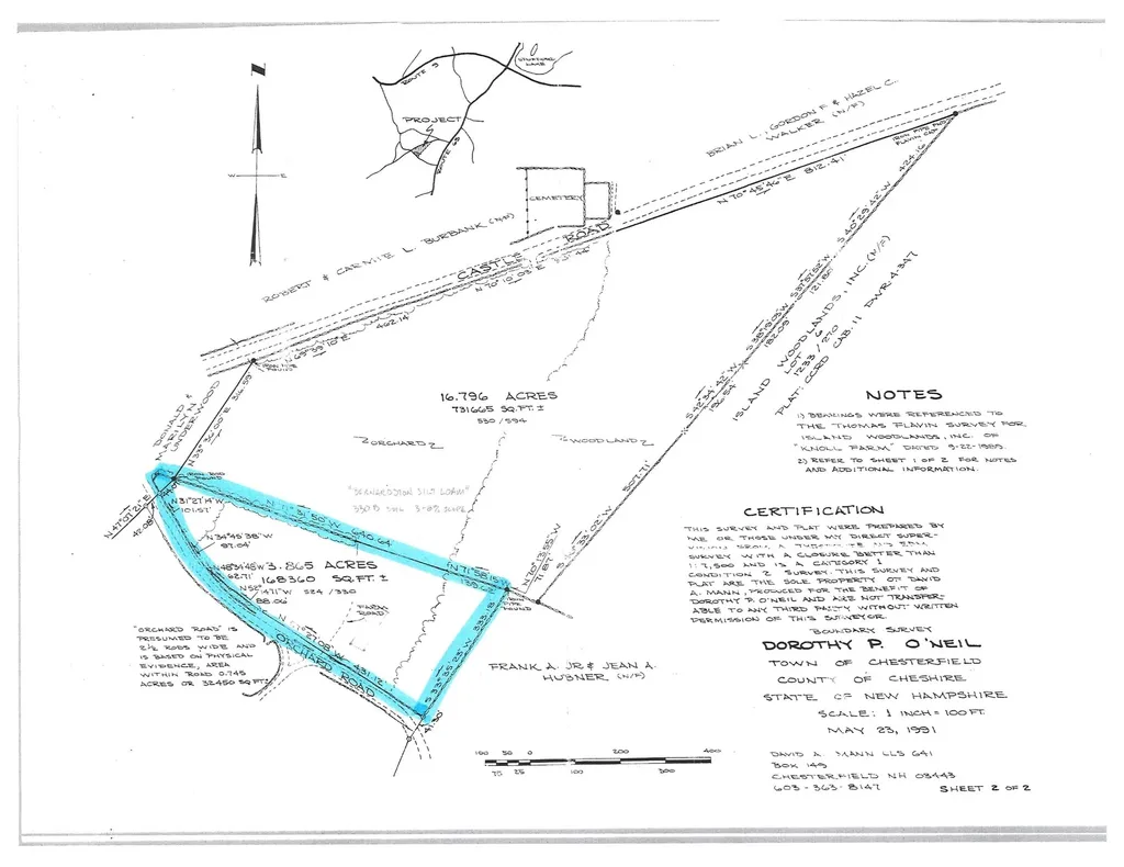 00 Orchard Road Chesterfield NH 03443