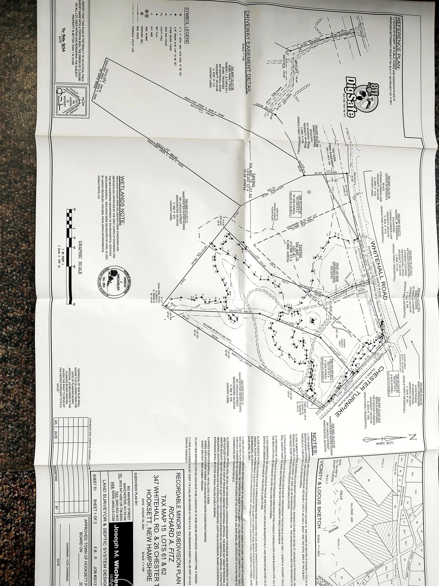 347 And 26 Whitehall Road And Chester Turnpike Hooksett NH 03106