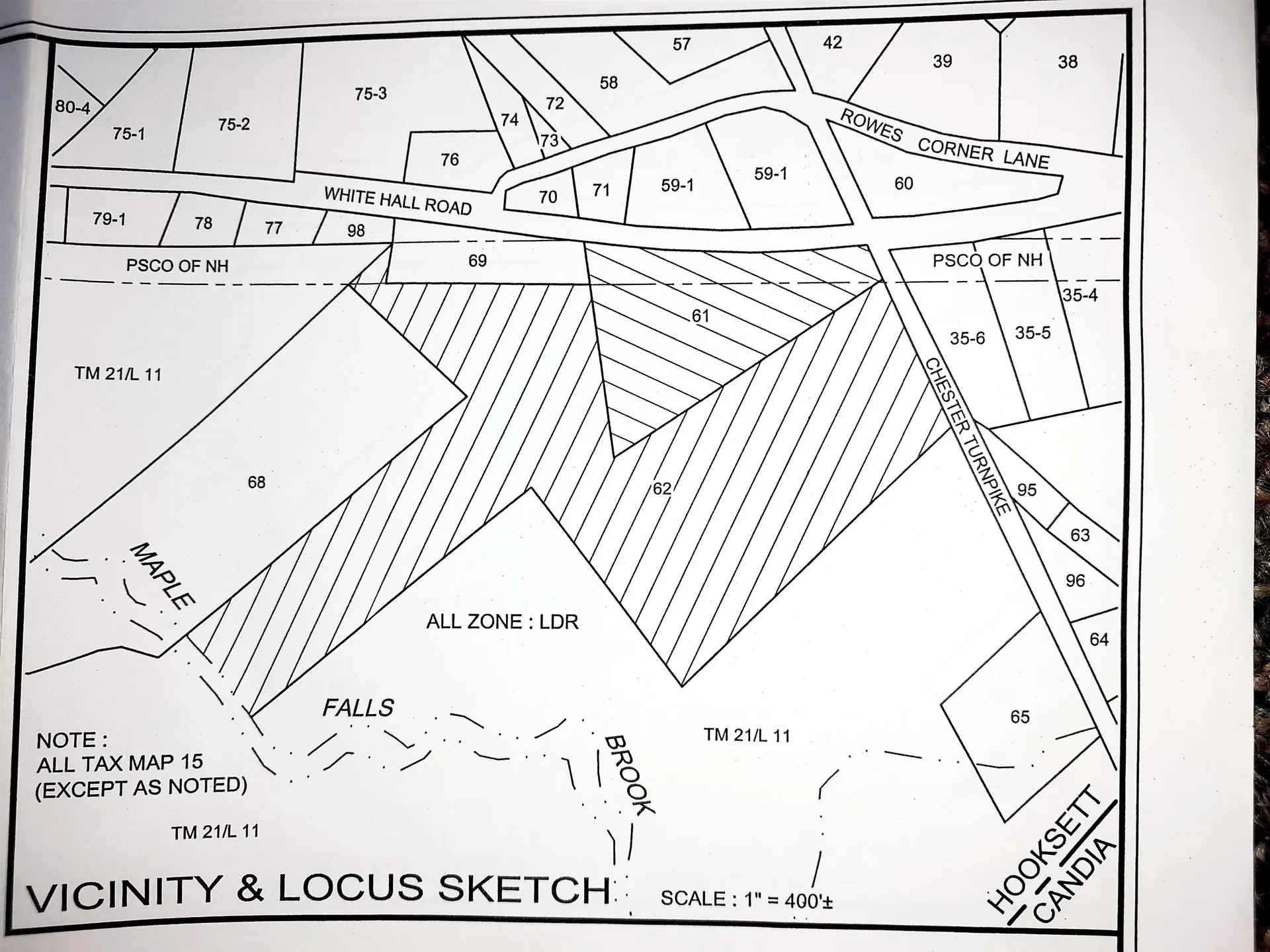 347 And 26 Whitehall Road And Chester Turnpike Hooksett NH 03106