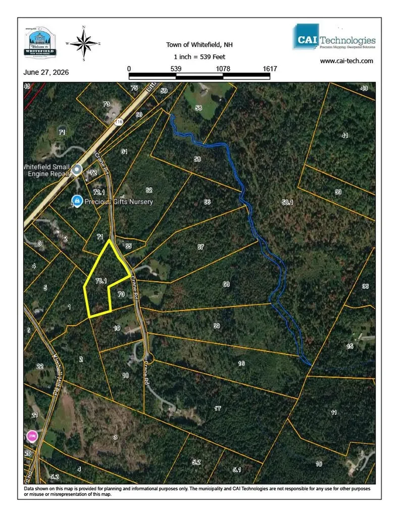231-70-1 Crane Road Whitefield NH 03598