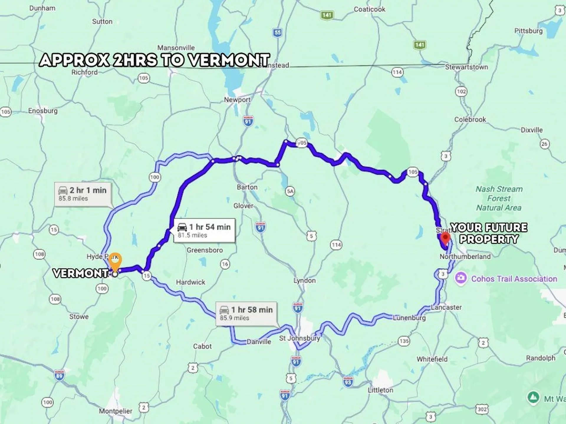 3180 Bear Hill Road Guildhall VT 05905