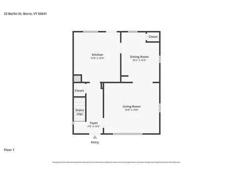 23 Berlin Street Barre City VT 05641