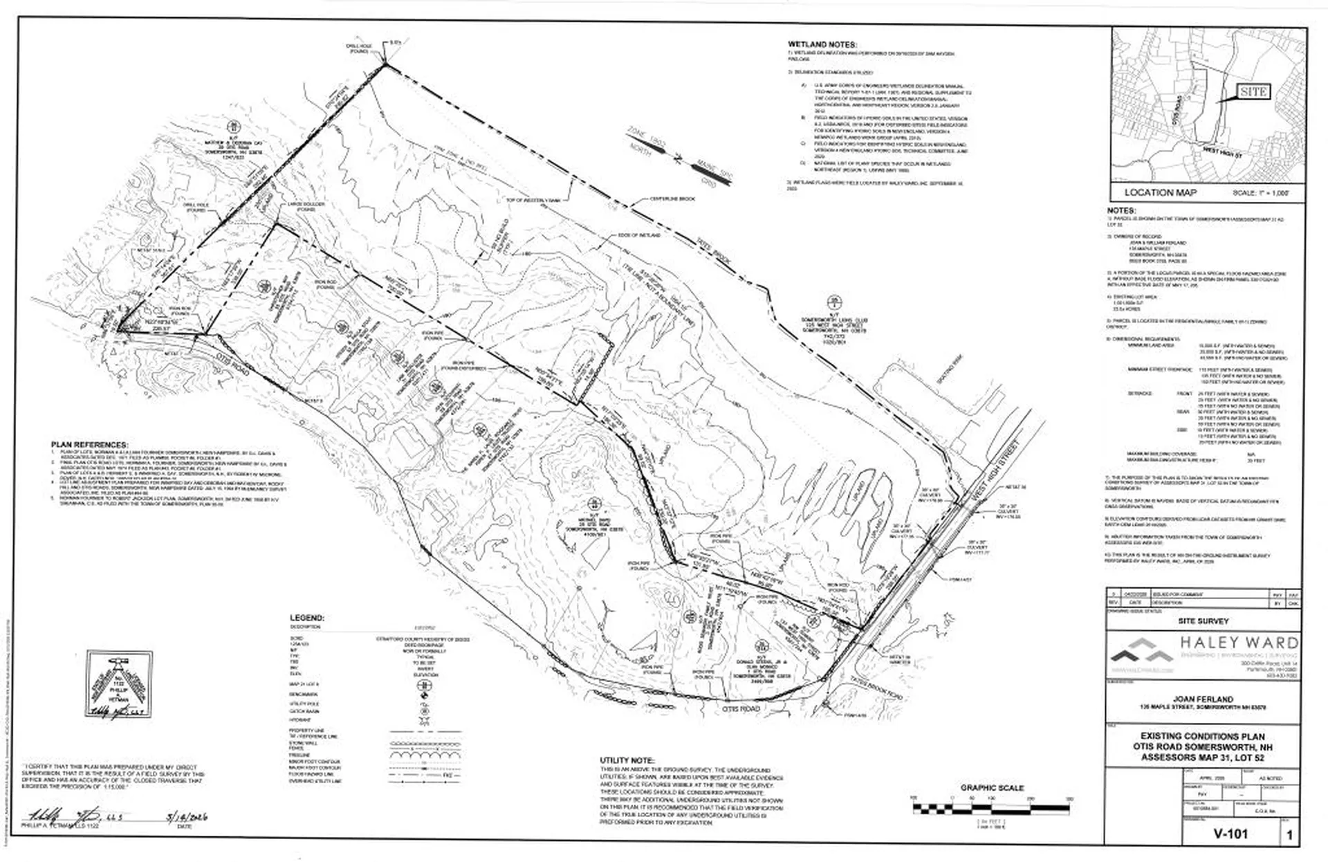 None Otis Rd & West High St Drive Somersworth NH 03878