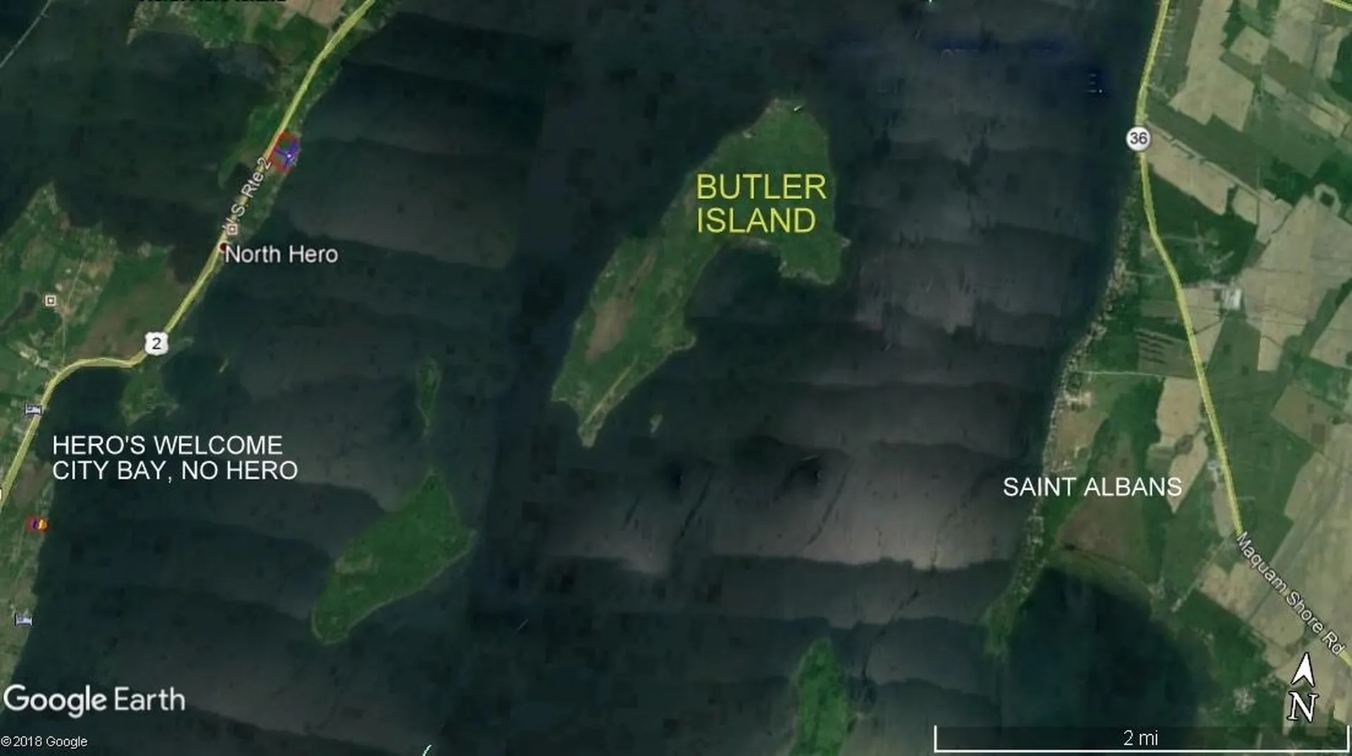 3625 Butler Island West North Hero VT 05474