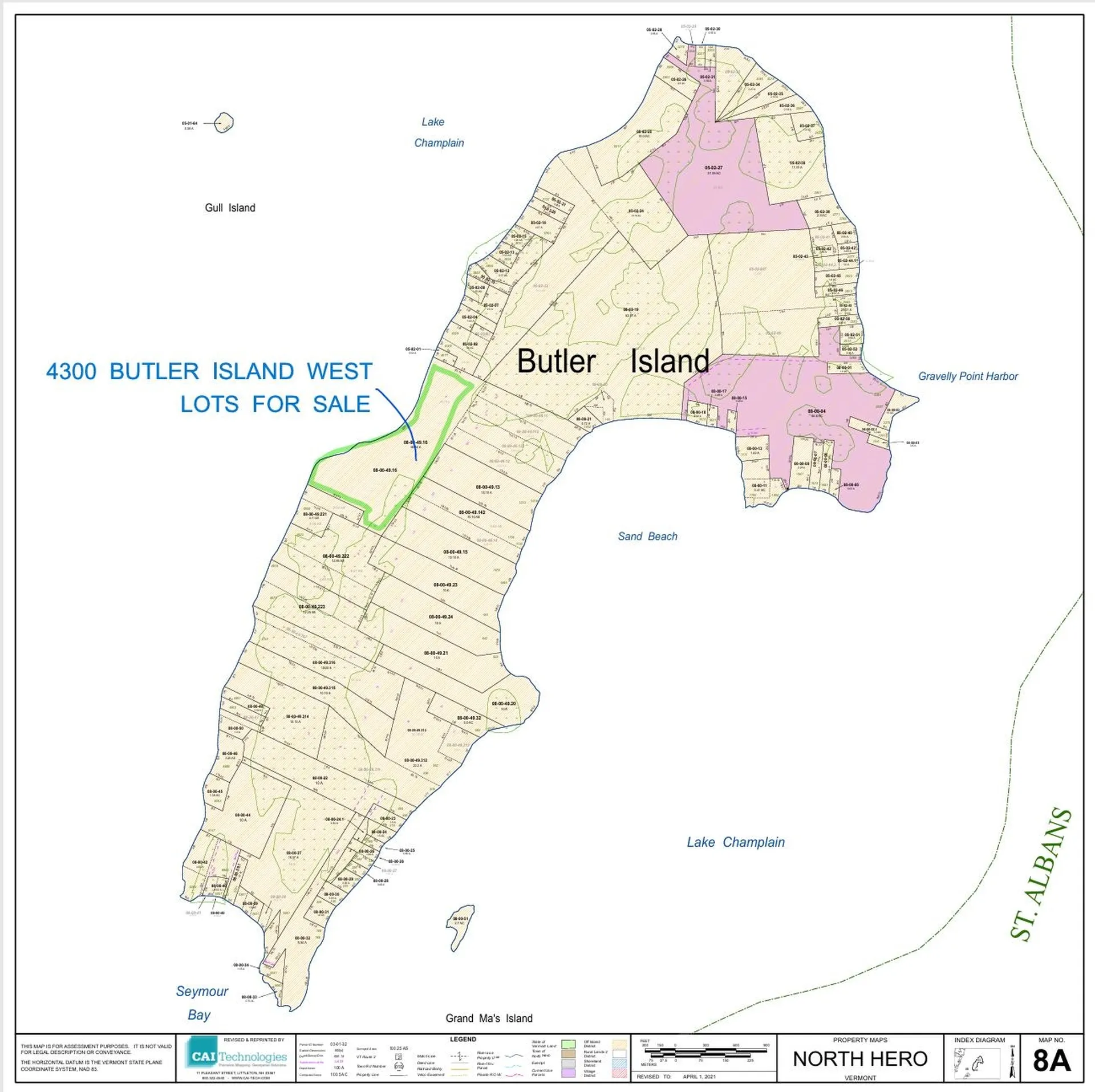 4300 Butler Island West North Hero VT 05474