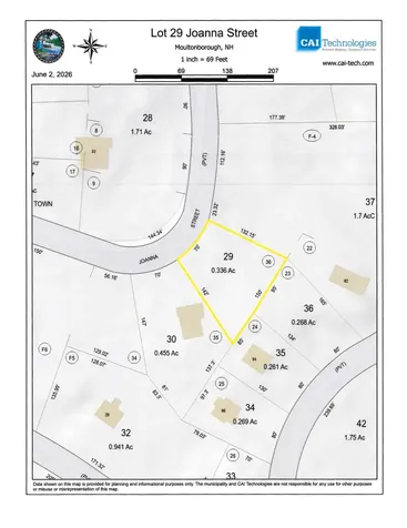 Lot 29 Joanna Street Moultonborough NH 03254