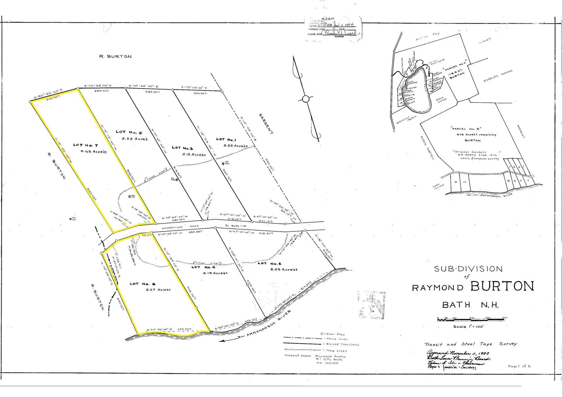 MAP17-LOT 31&33 River Road Bath NH 03740