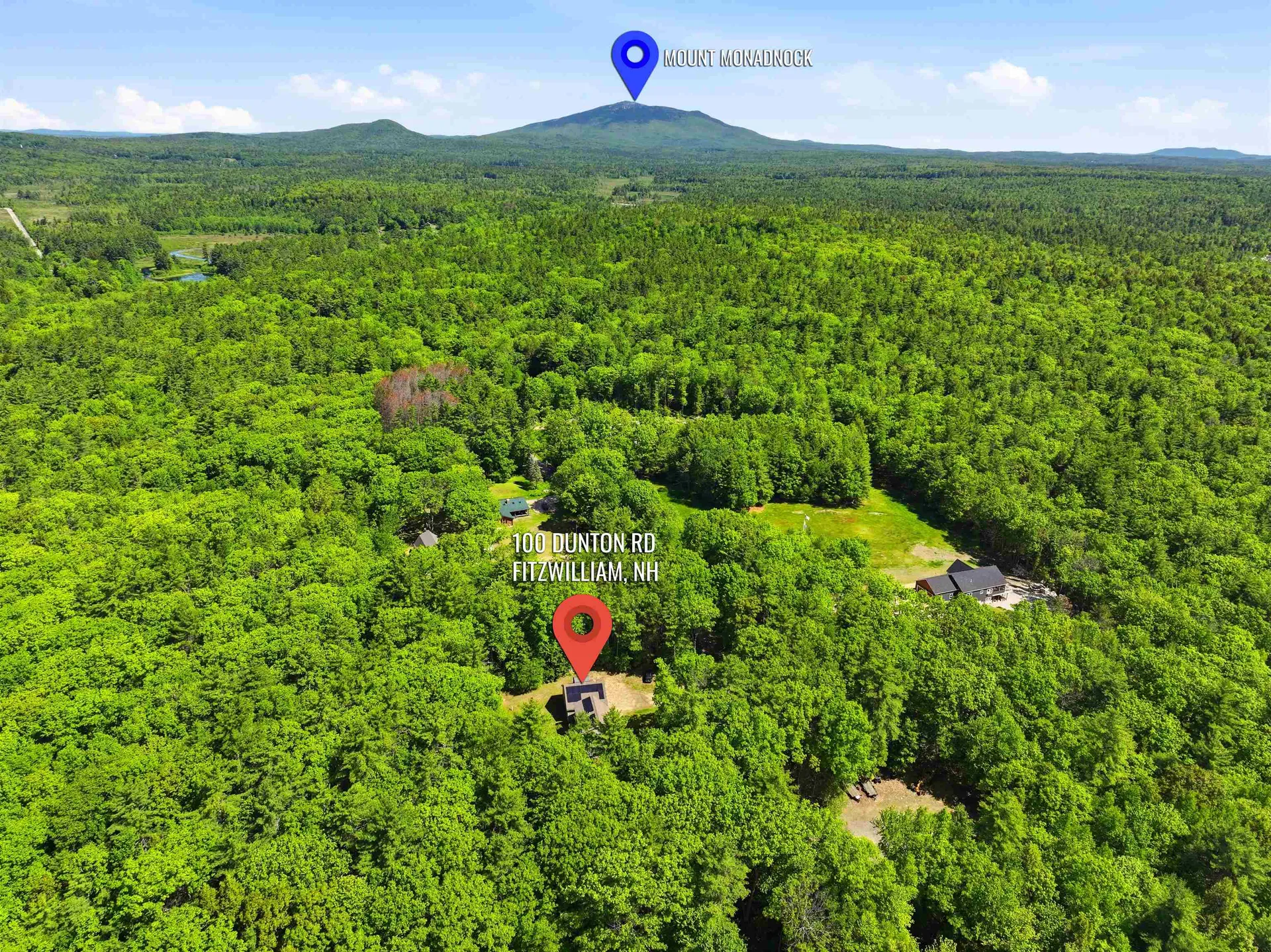 100 Dunton Road Fitzwilliam NH 03447
