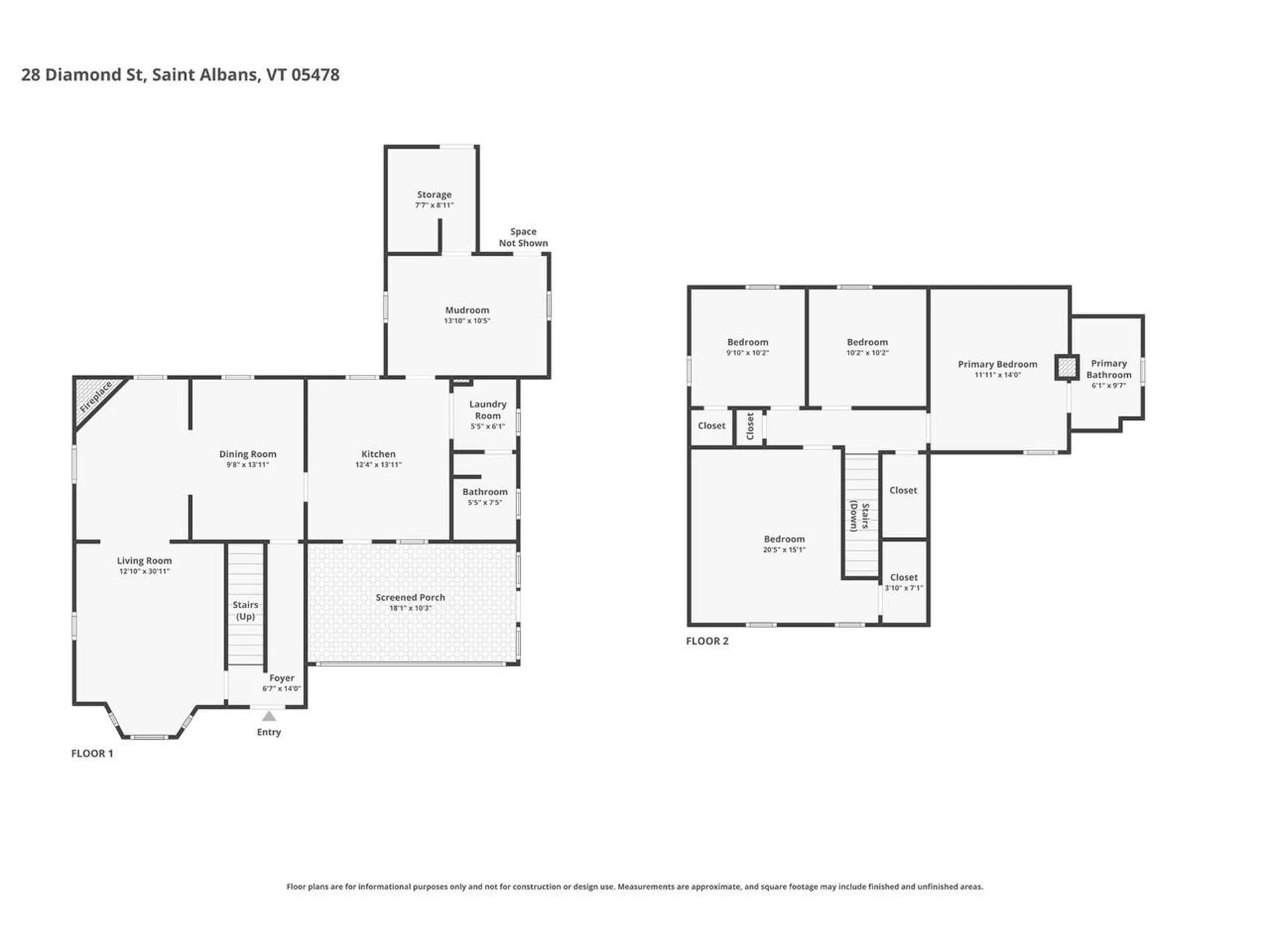 28 Diamond Street St. Albans City VT 05478