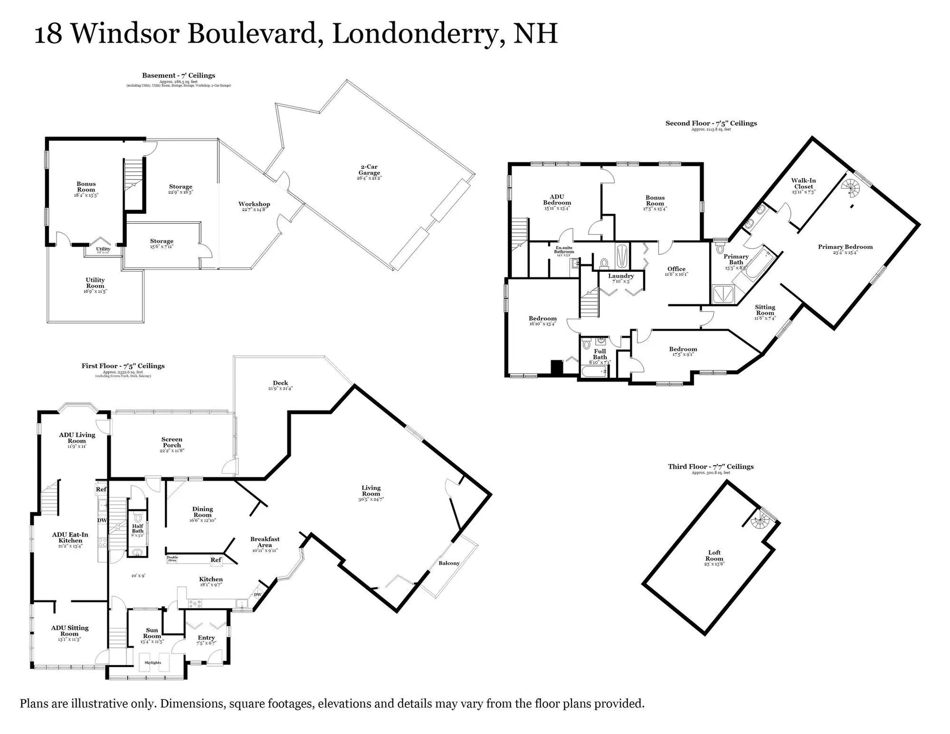 18 Windsor Boulevard Londonderry NH 03053
