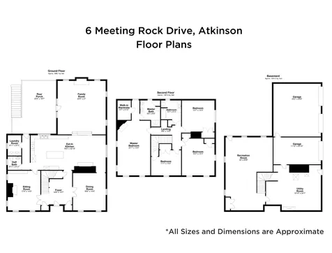 6 Meeting Rock Drive Atkinson NH 03811