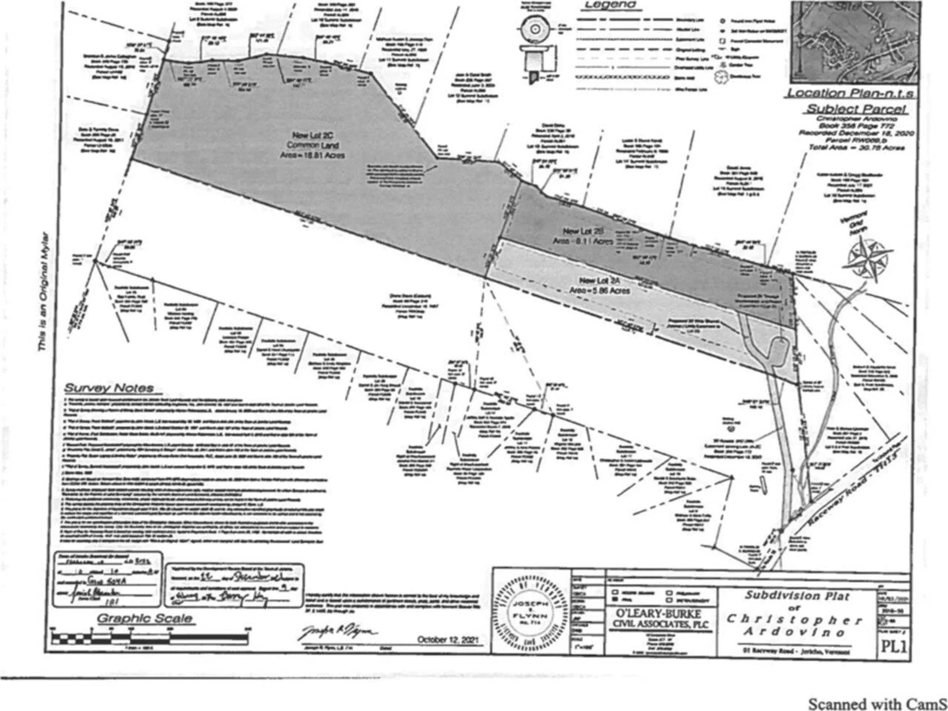 Lot 2a - 91 Raceway Road Jericho VT 05465