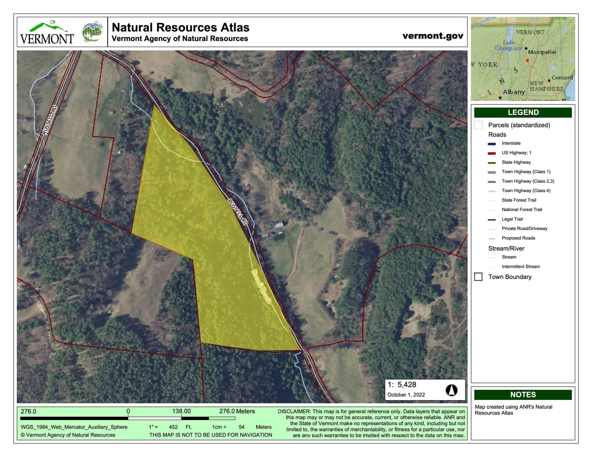 00 Russell Road Tunbridge VT 05077