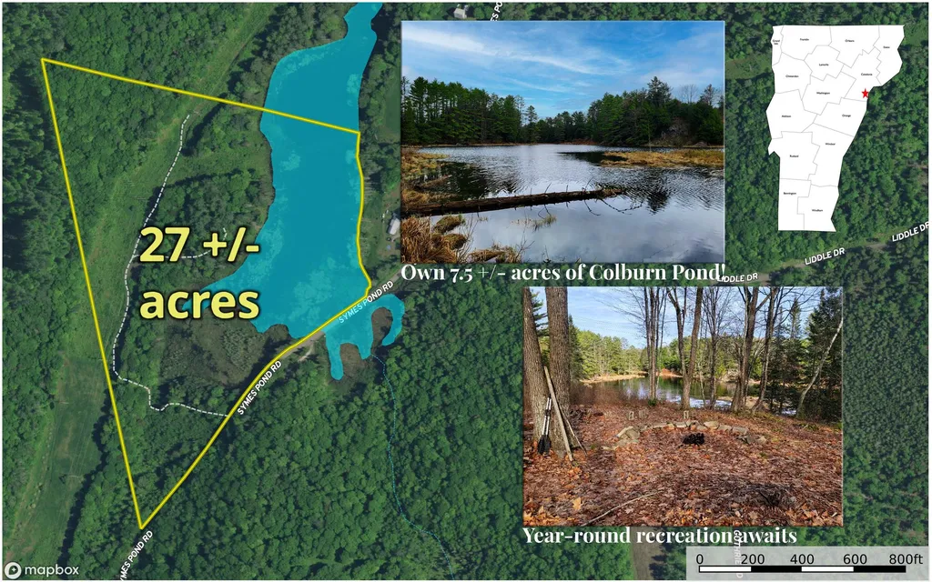 2775 Symes Pond Road Ryegate VT 05042