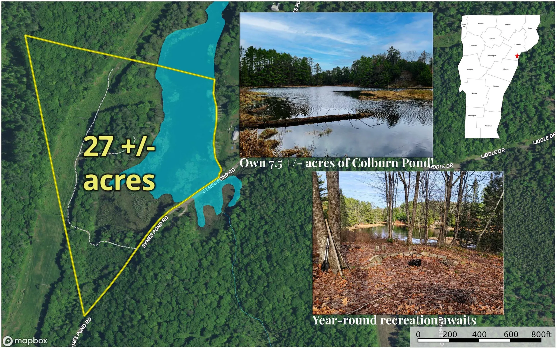 2775 Symes Pond Road Ryegate VT 05042