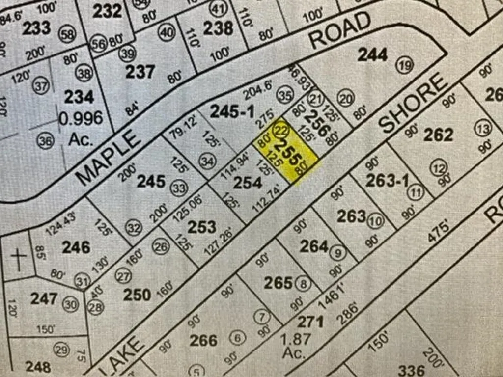 Lot 255 Lakeshore Drive Middleton NH 03887