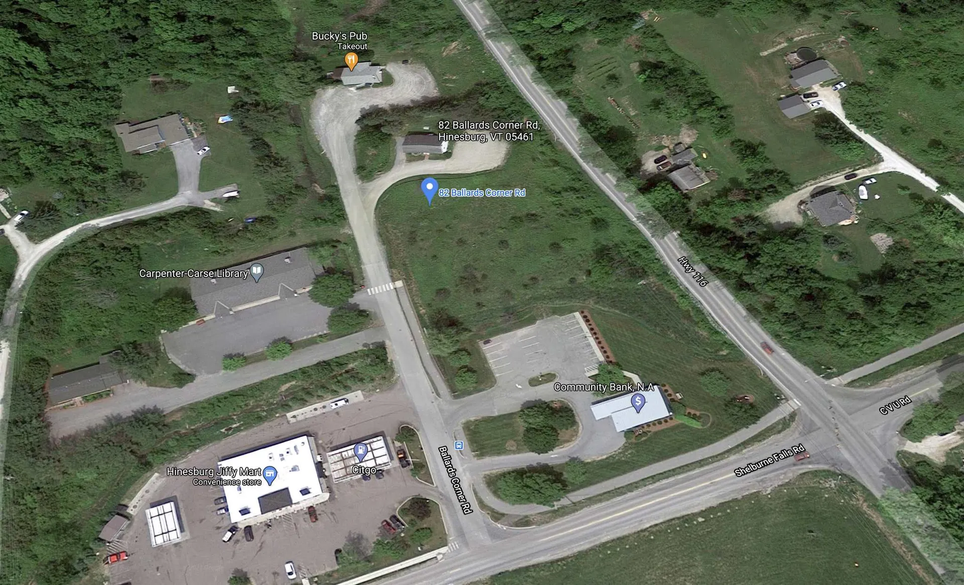 82 Ballards Corner Road Hinesburg VT 05461