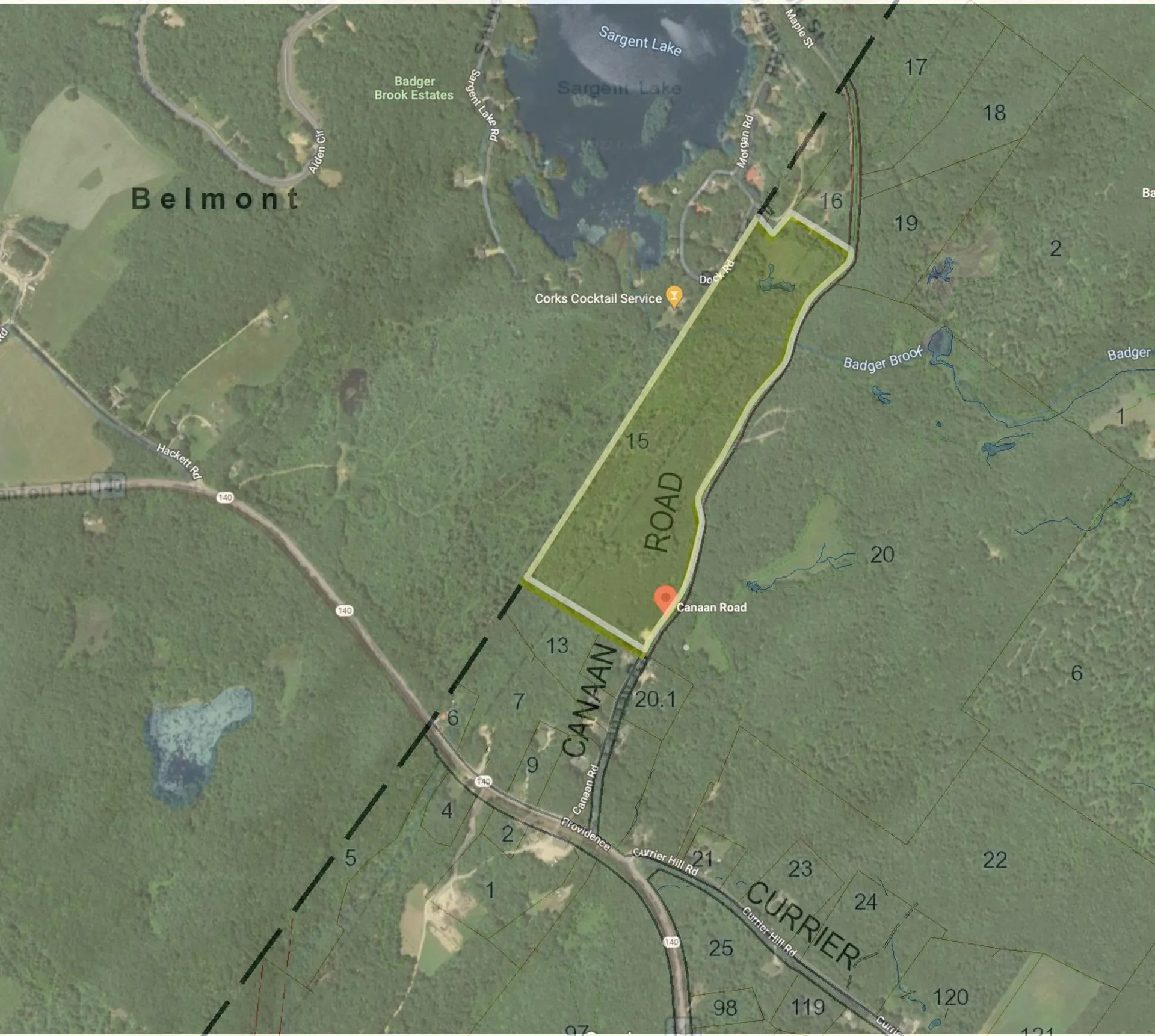 Lot 15 Canaan Road Gilmanton NH 03237