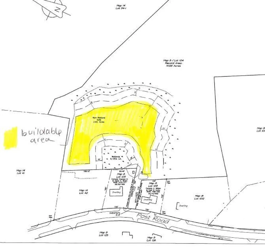 Map 8 Lot 104 Post Road North Hampton NH 03862