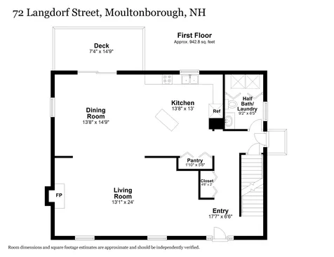 72 Langdorf Street Moultonborough NH 03254