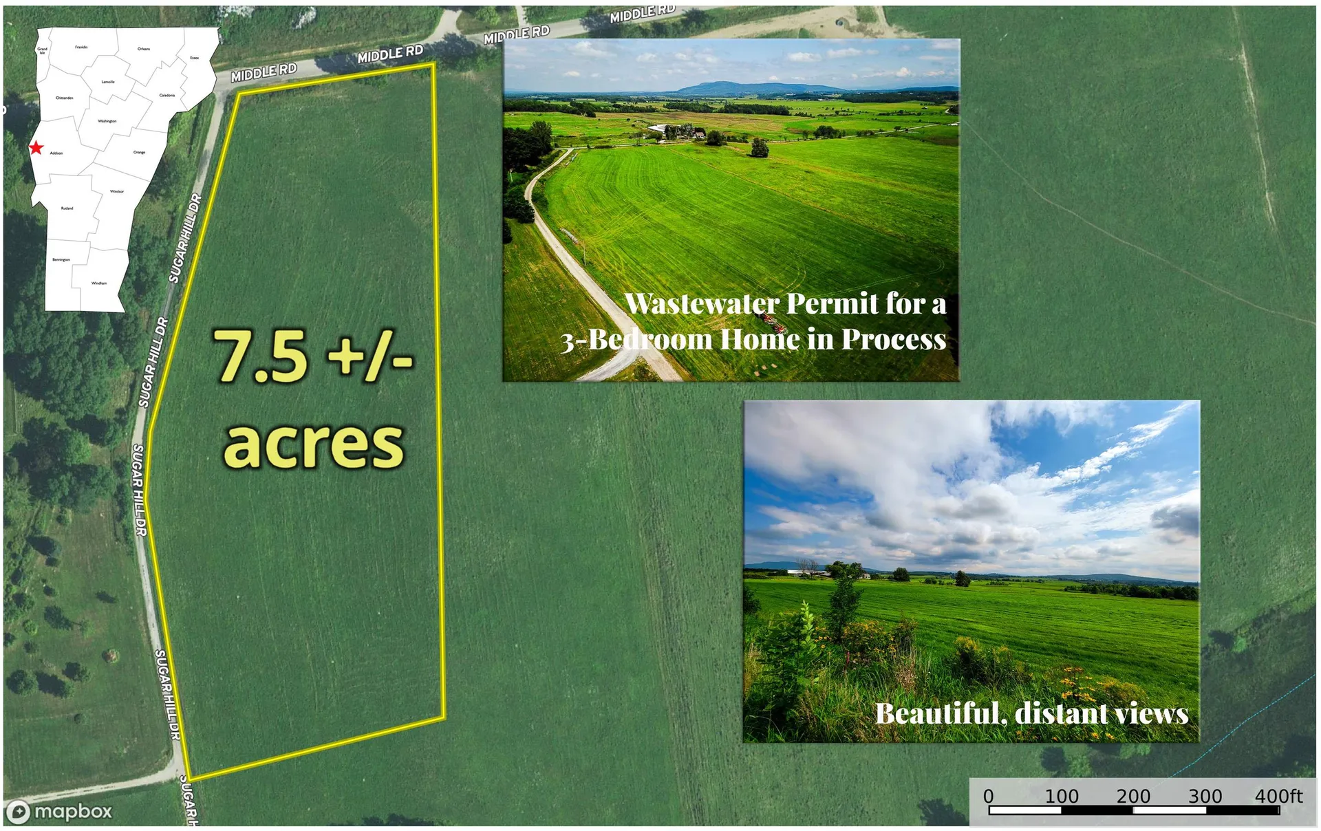 1545 Middle Road Bridport VT 05734