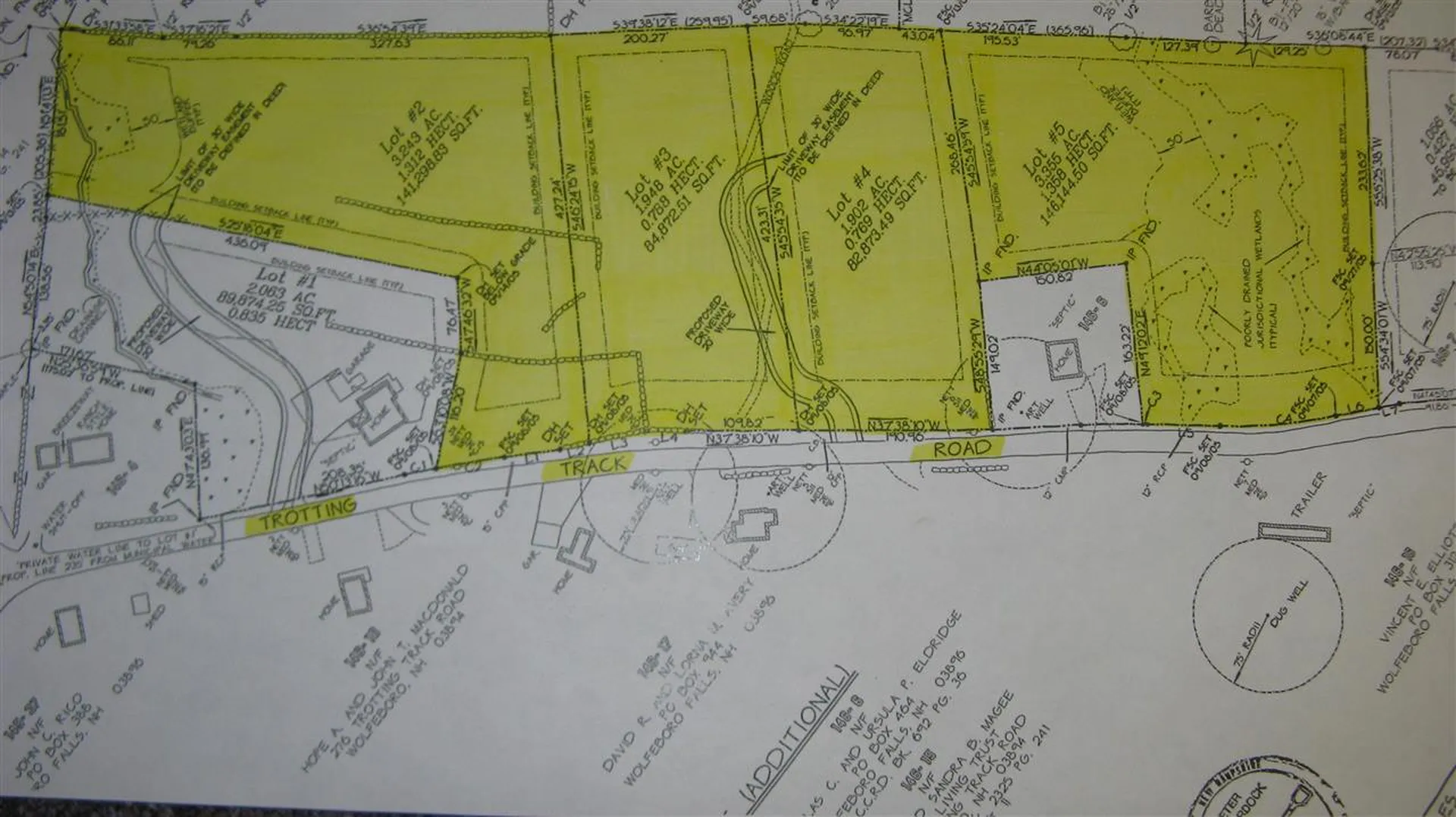 Lot 5-5 Trotting Track Road Wolfeboro NH 03894