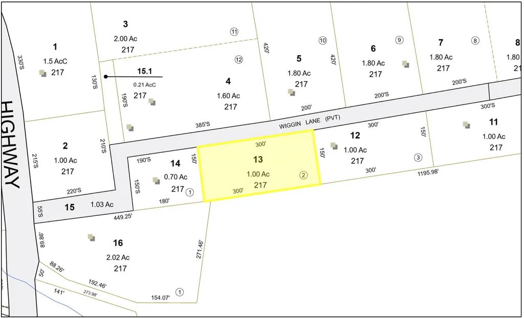 Lot 2 Wiggin Lane Tamworth NH 03886