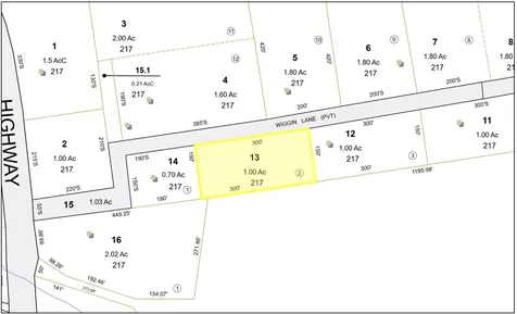 Lot 2 Wiggin Lane Tamworth NH 03886