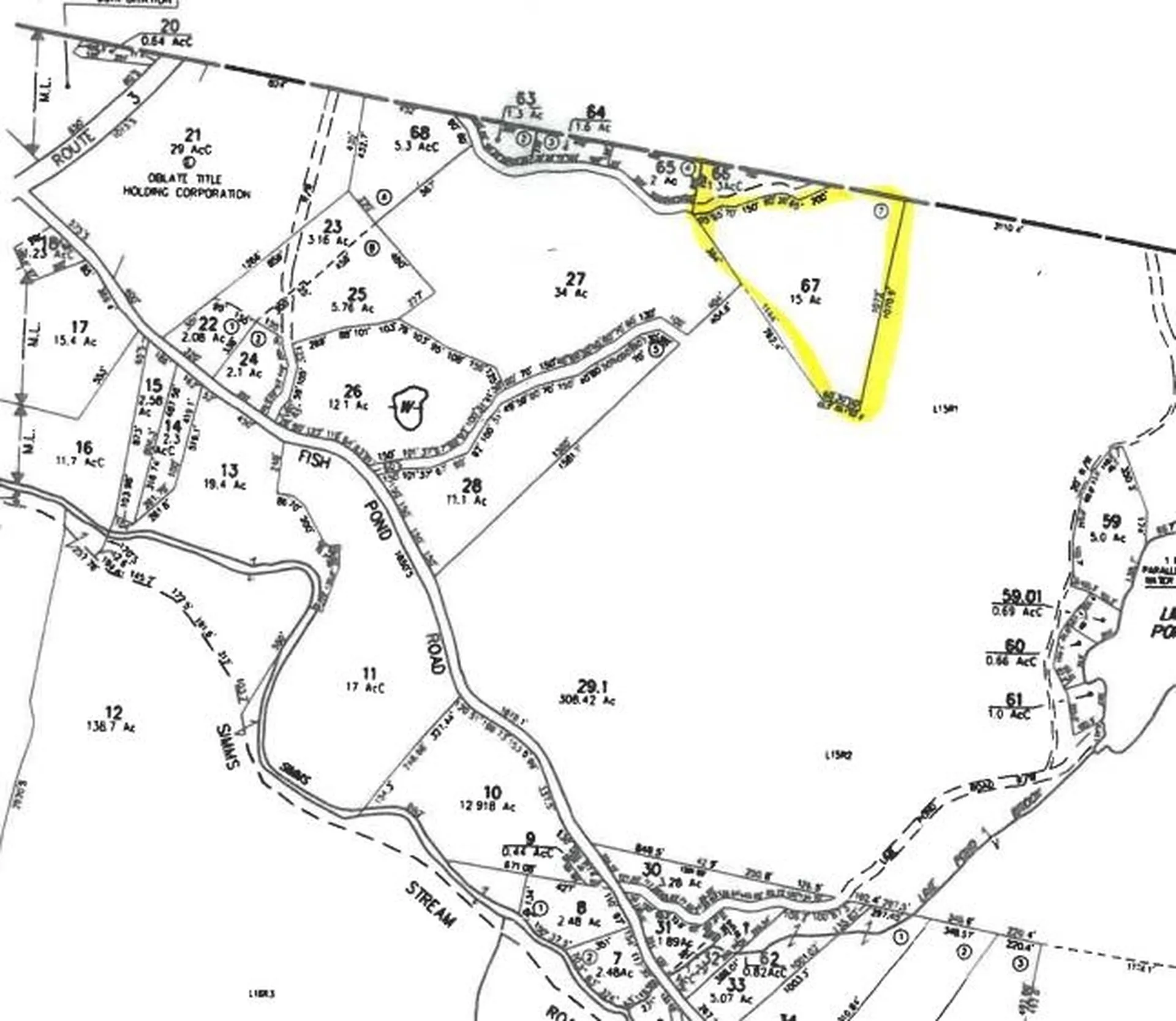 Lot 66 & 67 Off Fish Pond Road Columbia NH 03576