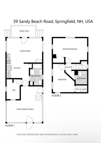 39 Sandy Beach Road Springfield NH 03284