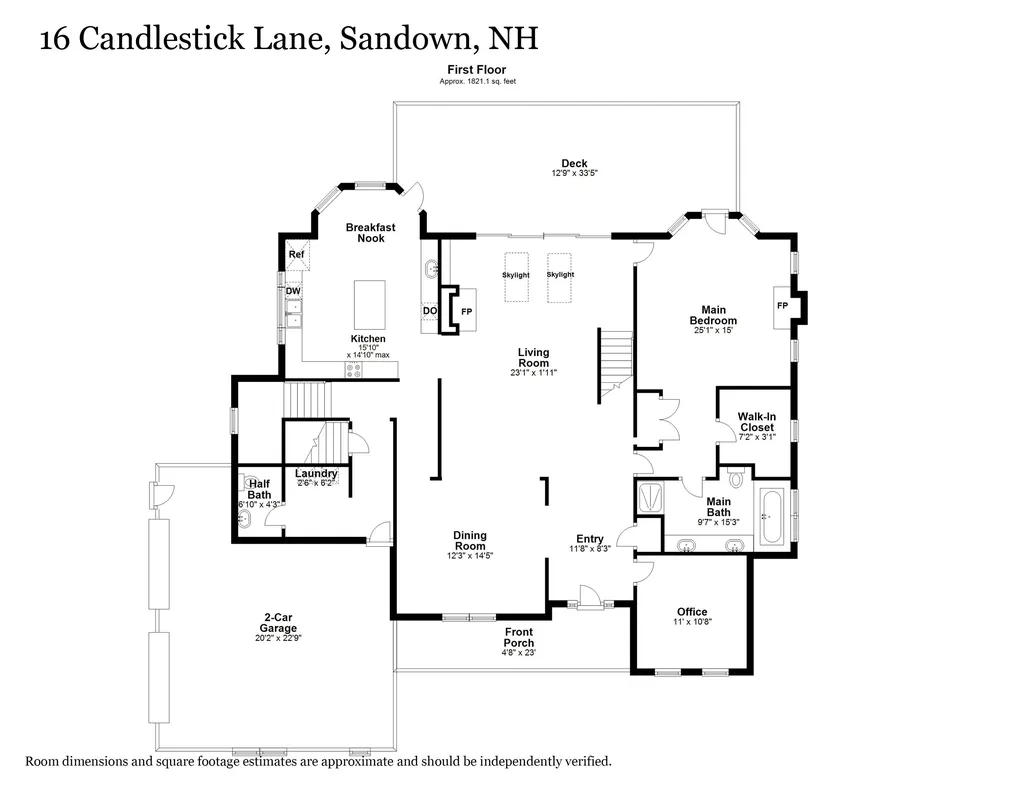 16 Candlestick Lane Sandown NH 03873