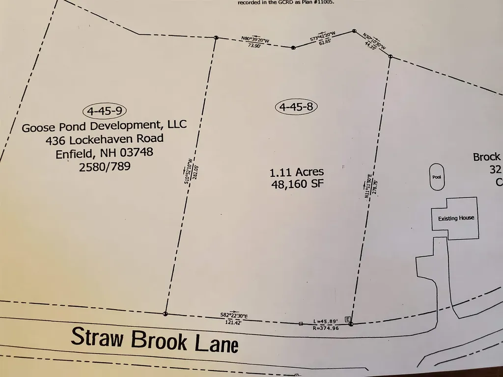 Lot 8 Strawbrook Lane Canaan NH 03741