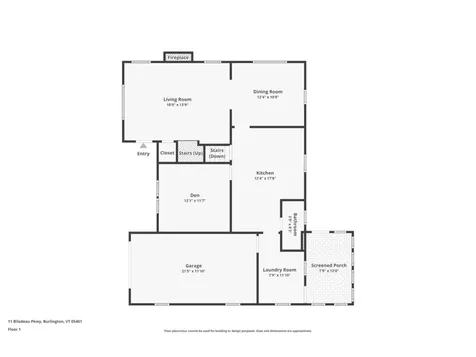 11 Bilodeau Parkway Burlington VT 05401