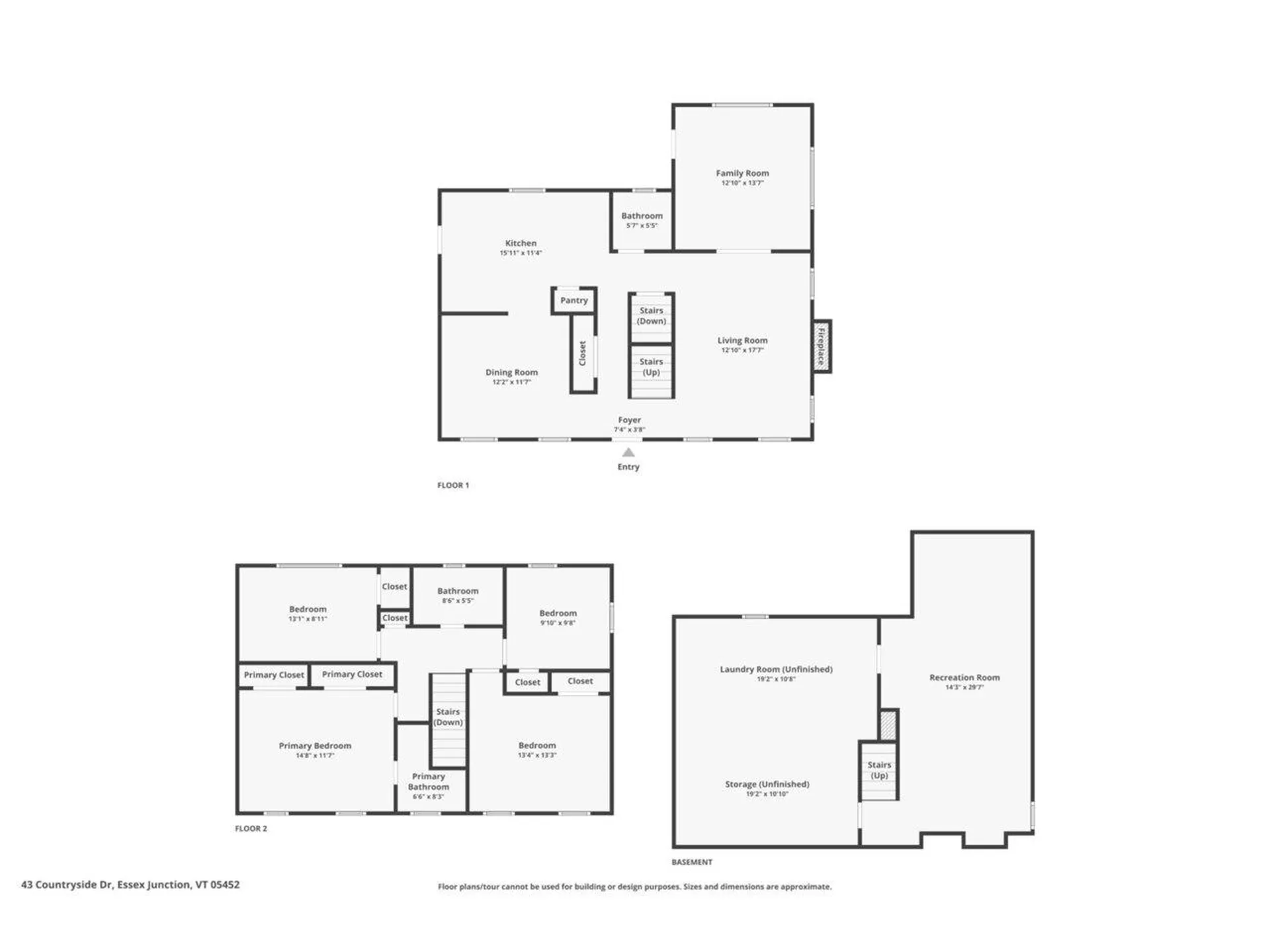 43 Countryside Drive Essex Junction VT 05452