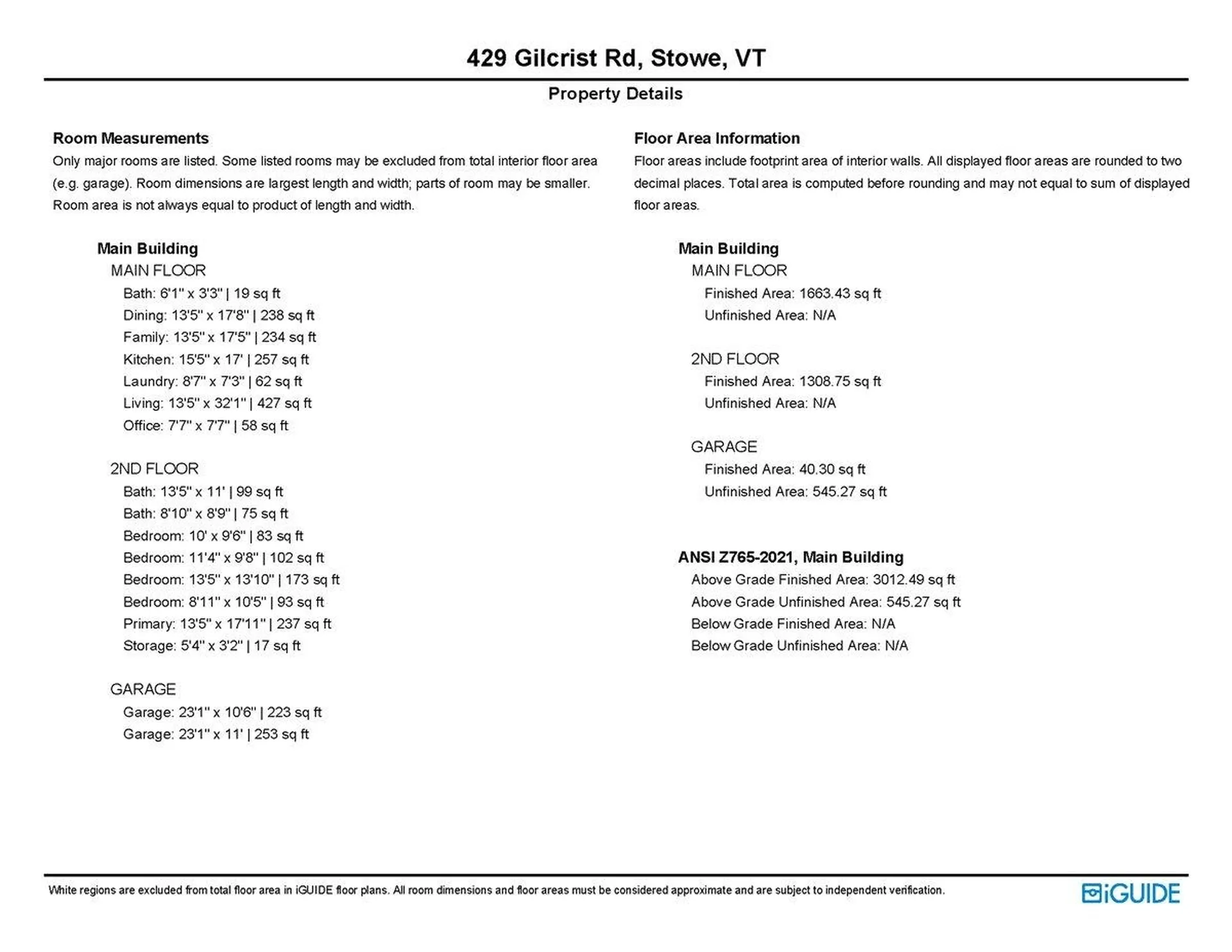 429 Gilcrist Road Stowe VT 05672