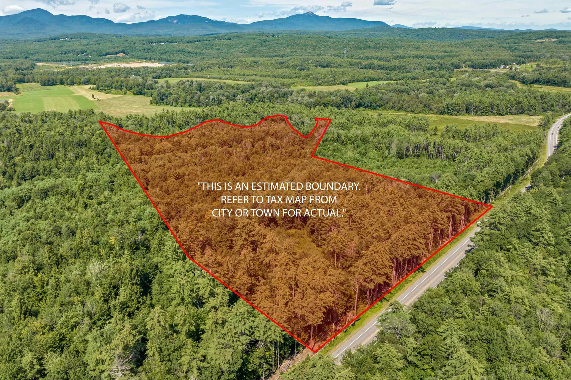 Map R2 Lot 38b Whittier Highway Sandwich NH 03227