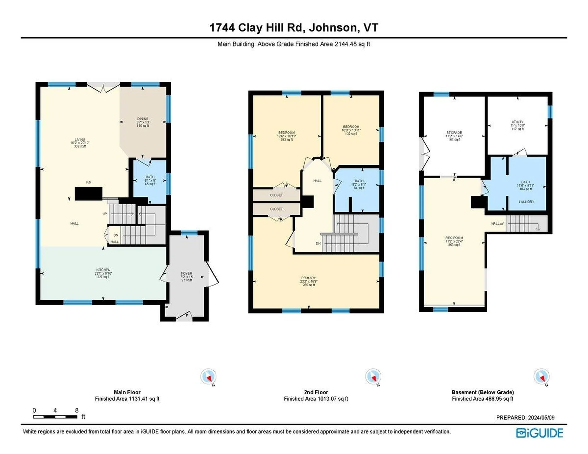 1744 Clay Hill Road Johnson VT 05656