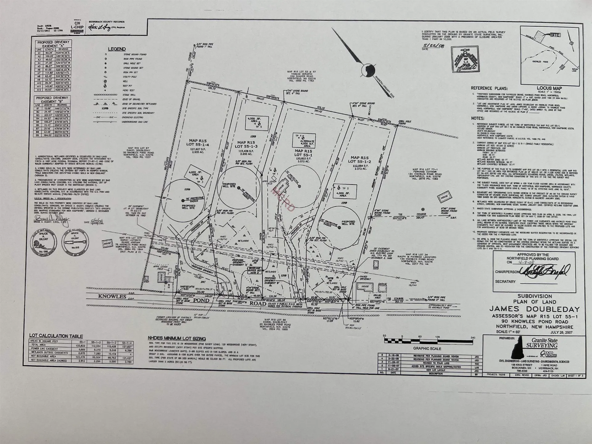 Knowles Pond Road Northfield NH 03276