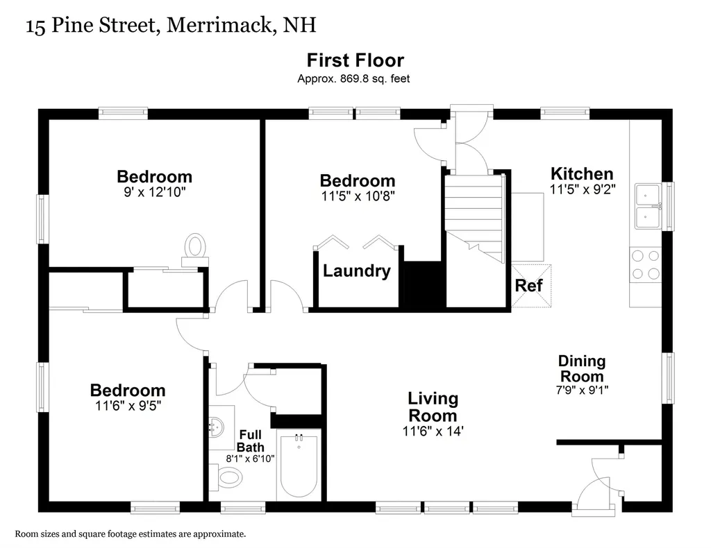 15 Pine Street Merrimack NH 03054