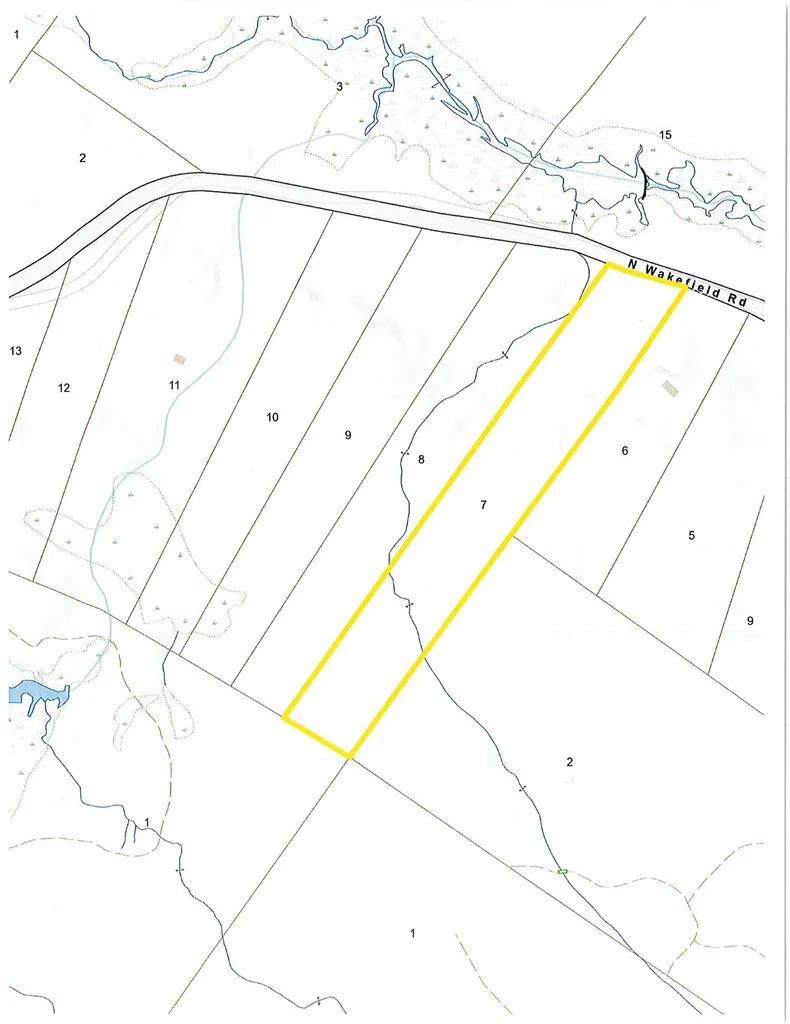 Map 92, Lot 7 North Wakefield Road Wolfeboro NH 03894
