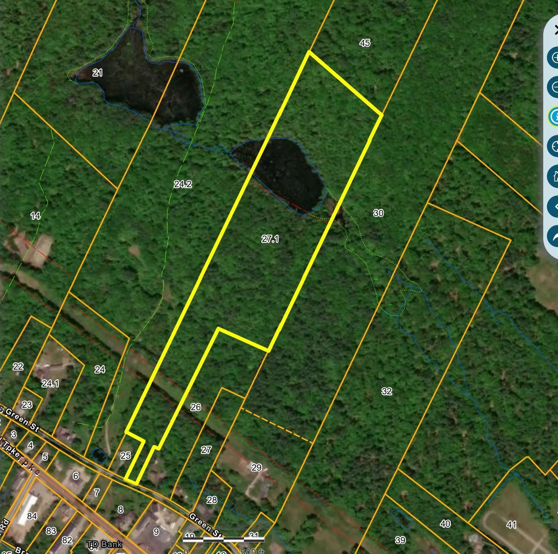 Map 231 Lot 27-1 Green Street Northwood NH 03261