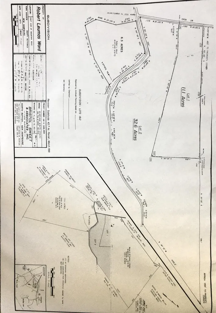 00 Dawes Road Andover NH 03216