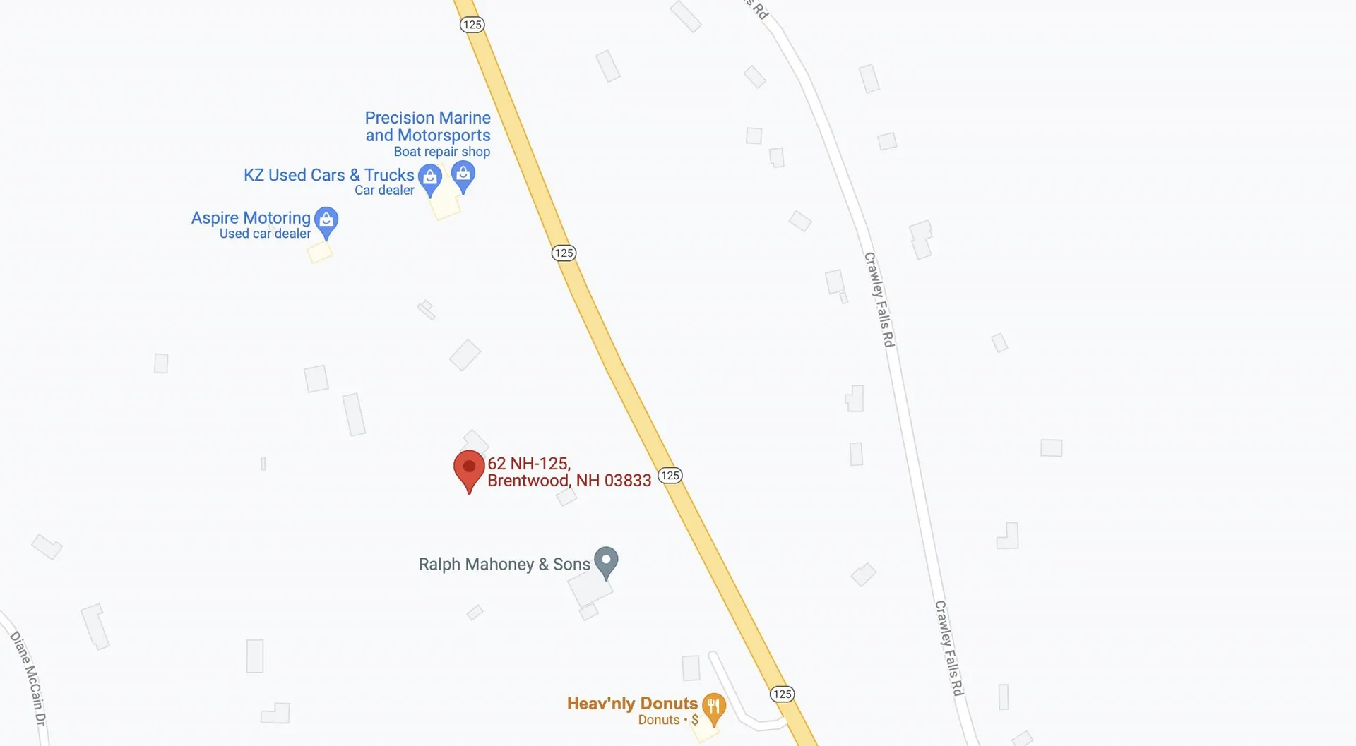 62 Nh Route 125 Brentwood NH 03833