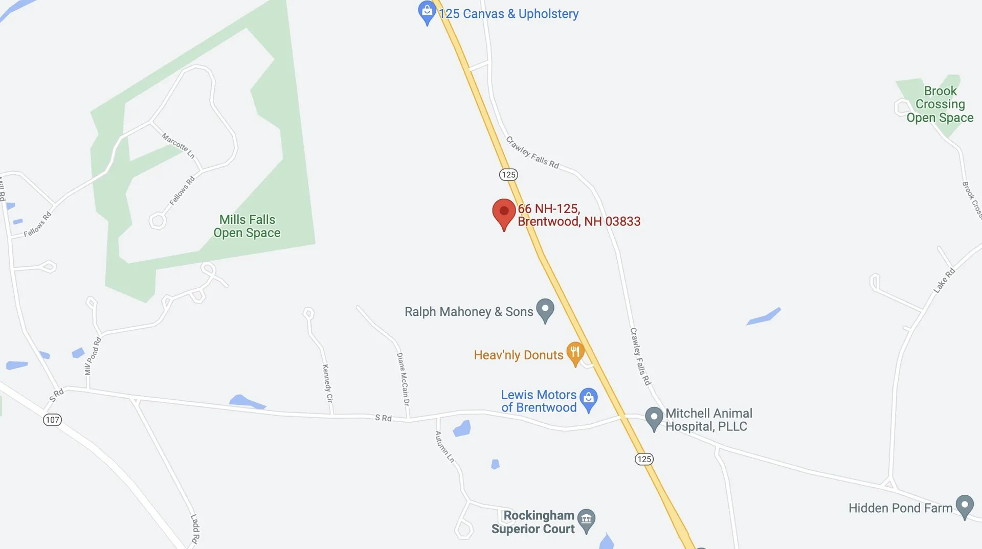 62 Nh Route 125 Brentwood NH 03833