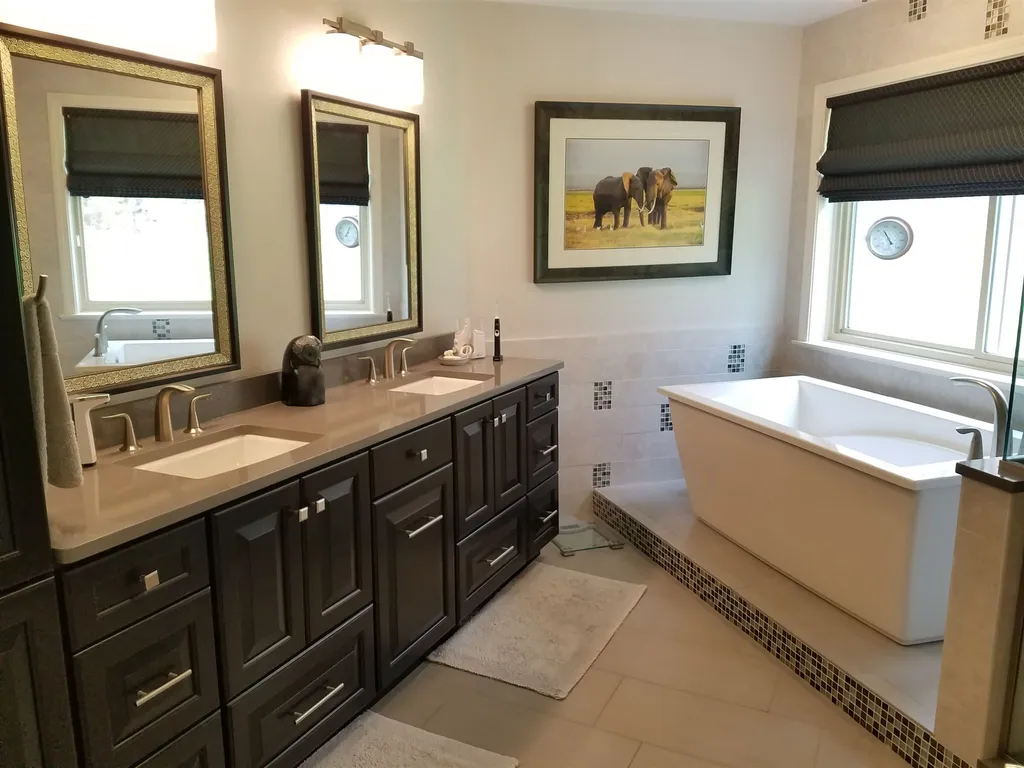 Master Bath 41 Brookside Rd., Thornton, NH 03285 Alpine Lakes Real Estate
