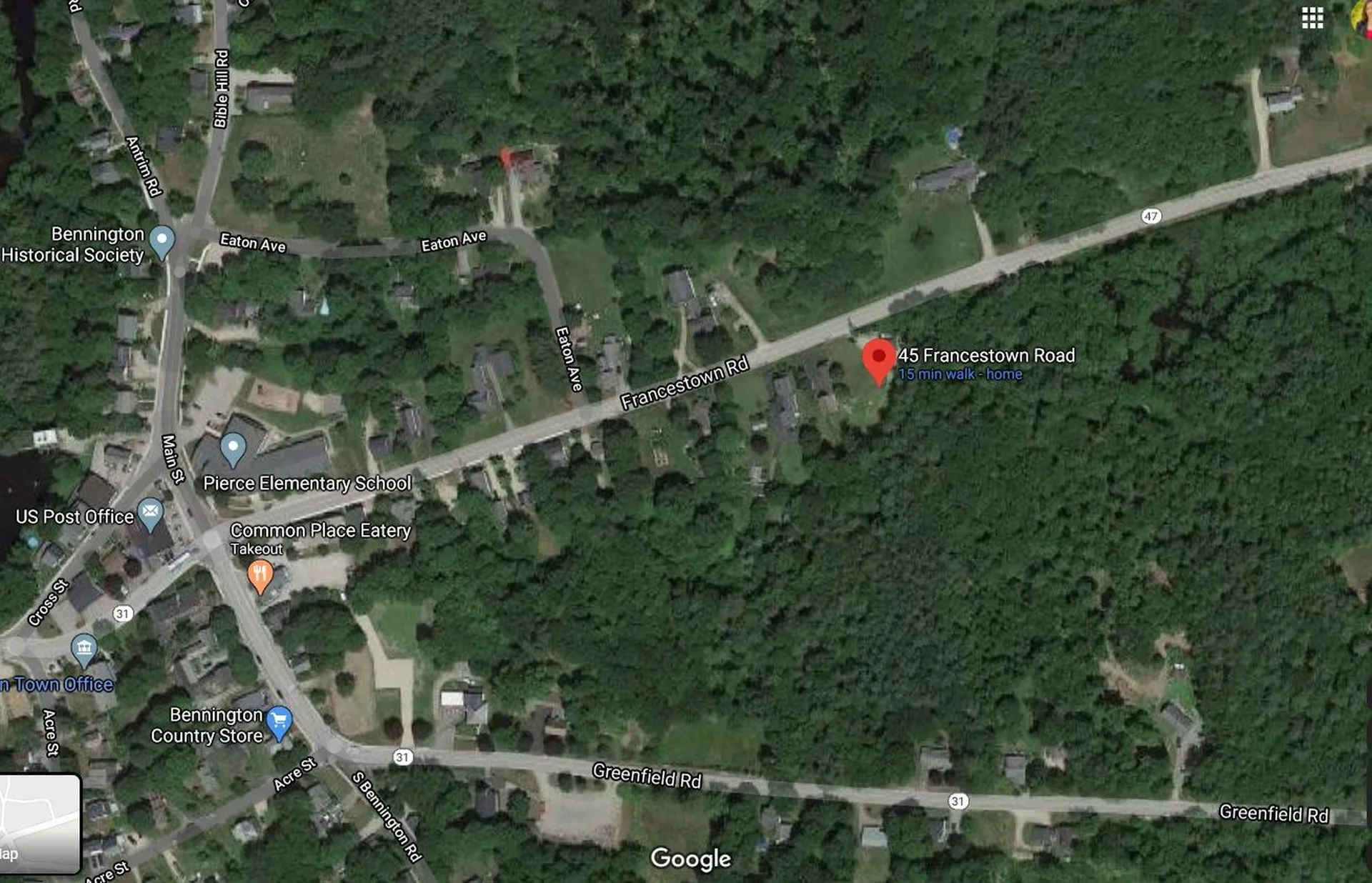 45 Francestown Road Bennington NH 03442